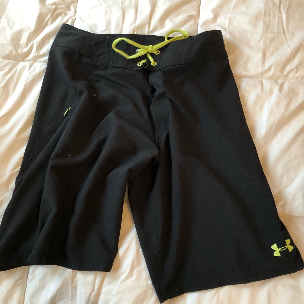 Under Armour trendy swim trunks